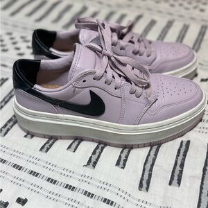 Nike Air Women's Lavender and Black Sneakers